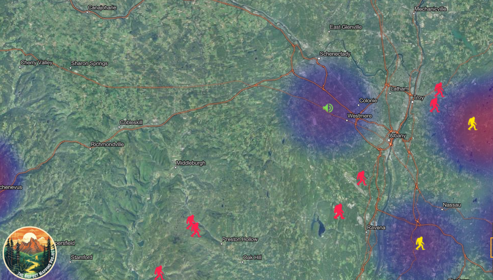 Bigfoot Witnessed in Schoharie County (Allegedly)