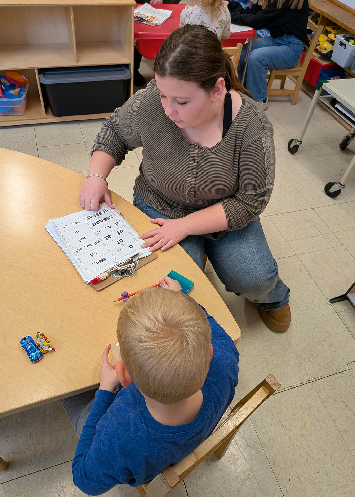 Early Childhood Education Students Gain First-hand Experience Helping Schoharie youth