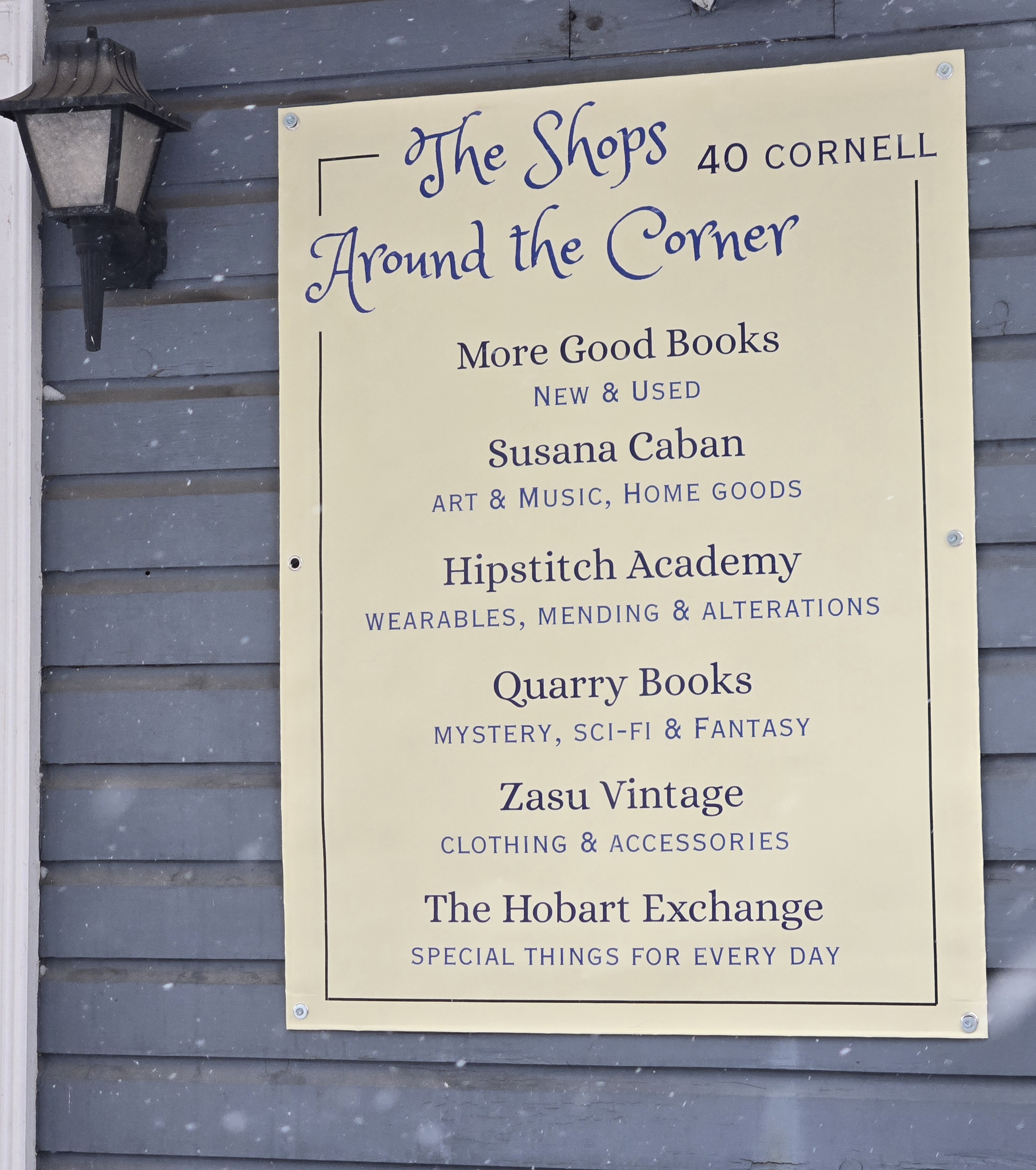 Little Shops Around the Corner in Hobart