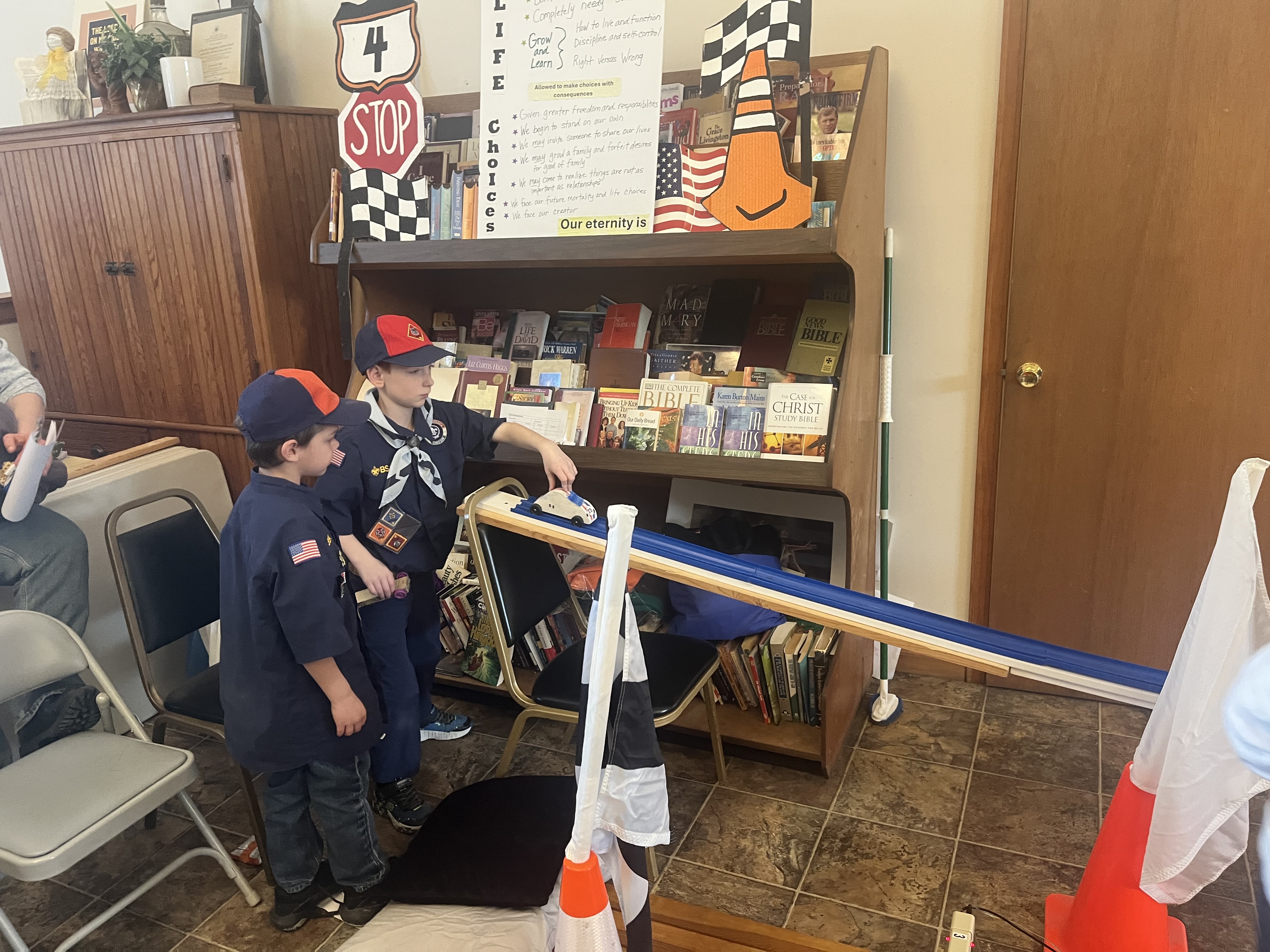 Pinewood Derby in Gallupville