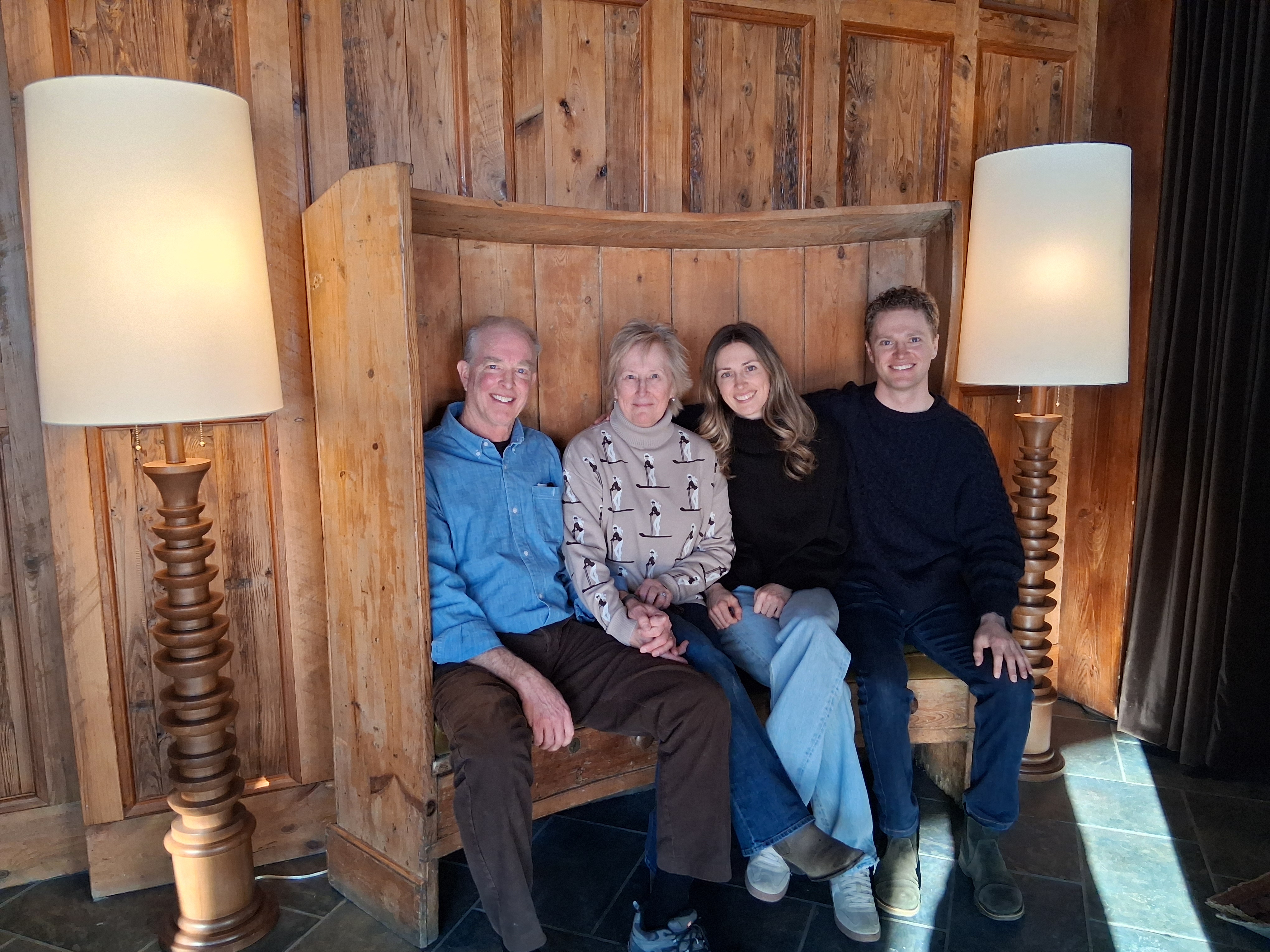 Seamans Visits After Retirement