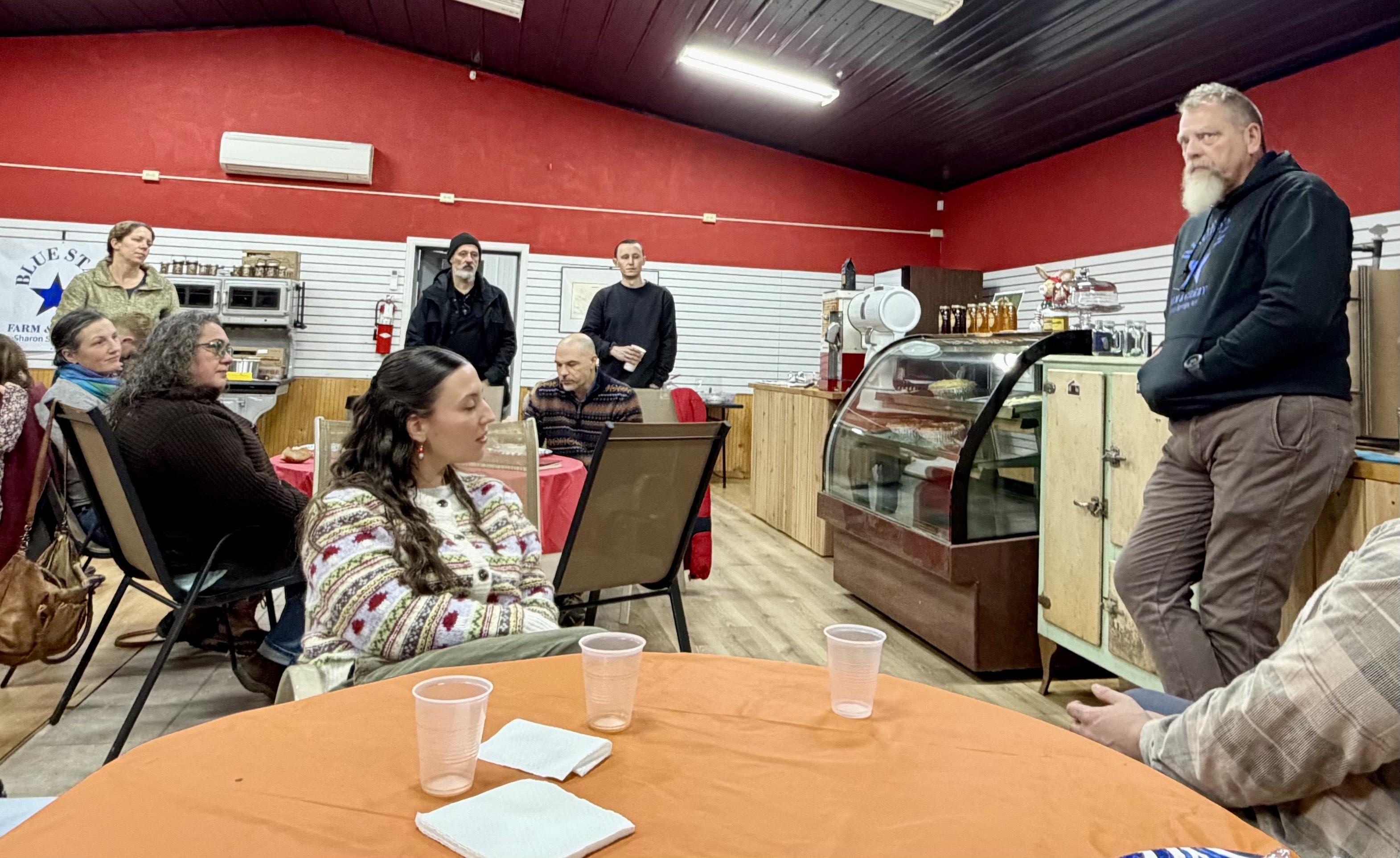 Successful Small Farm Social at Blue Star